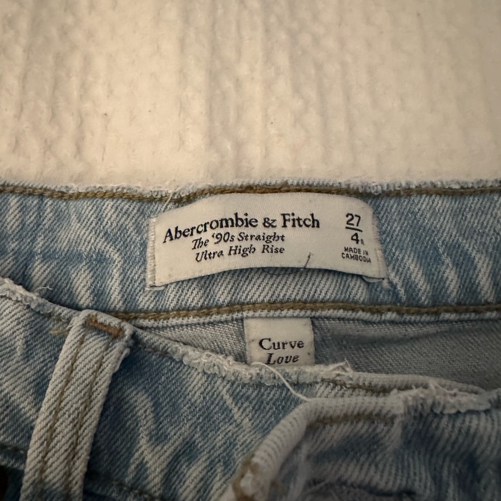 Abercrombie Curve Love Ultra High Rise Jeans - image 4